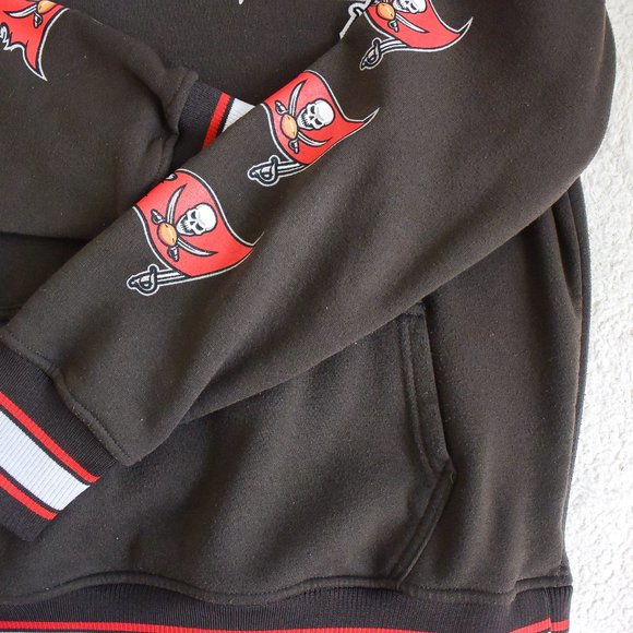 🏈 *Tampa Bay Buccaneers* 3-pc Hoodie/Jacket/Tee Lot, size SMALL - Picture 8 of 13